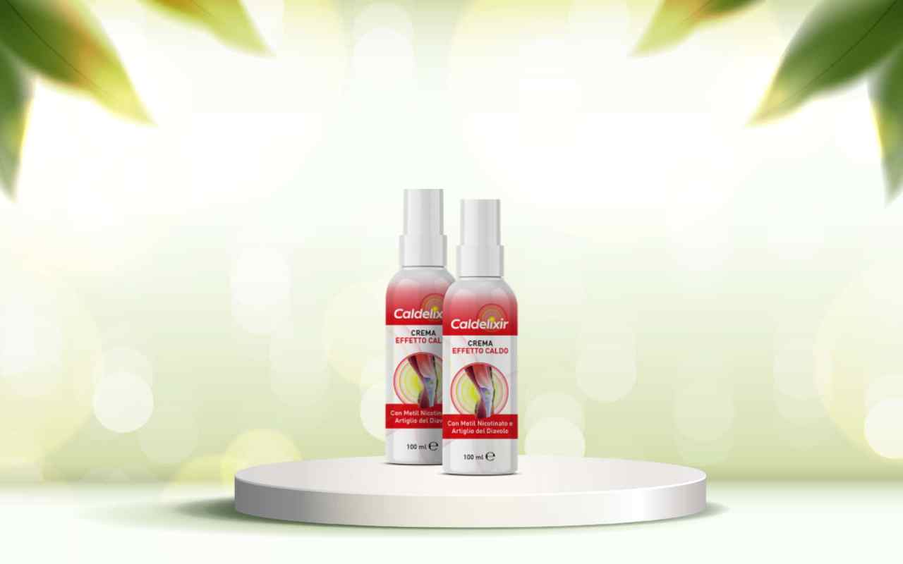 Prova Caldelixir: la crema naturale che allevia rapidamente dolori muscolari e articolari