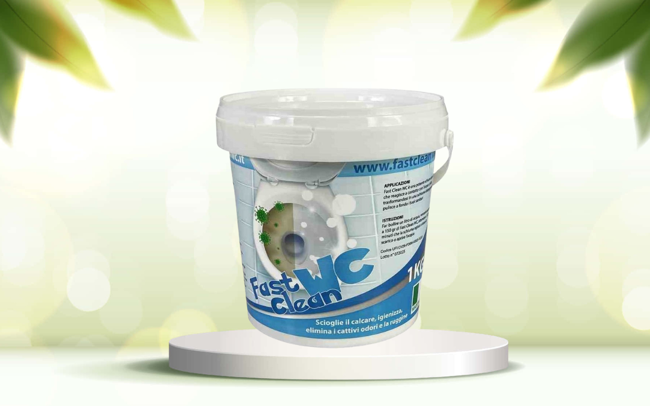 Scopri come pulire il WC senza fatica con Fast Clear WC e ottieni risultati brillanti